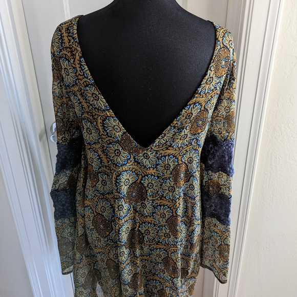 Volcom Blue Floral Making Magic Dress - Picture 3 of 5